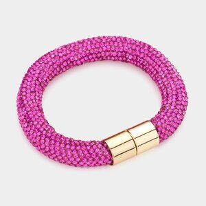 Bling Magnetic Bracelet PINK